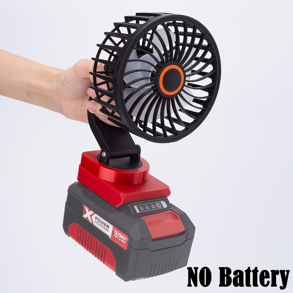 Tools In Electrical Workshop - พัดลมแบบพกพาสำหรับใช้กับแบตเตอรี่ลิเธียม Ozito 18V Power X-Change อุปกรณ์เสริมเครื่องมือไฟฟ้า