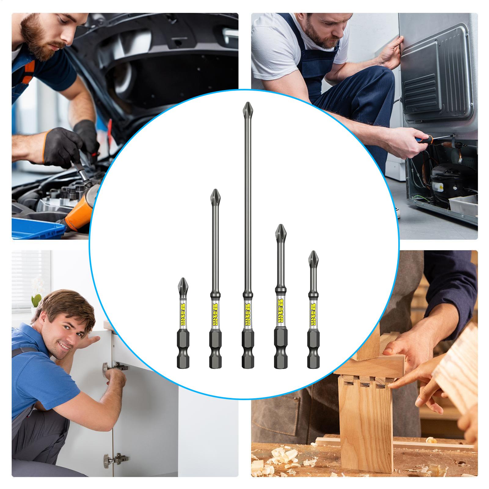 ชุดดอกไขควง 5 ชิ้น ชุดเครื่องม - Tools For Workshop บทวิจารณ์และราคา