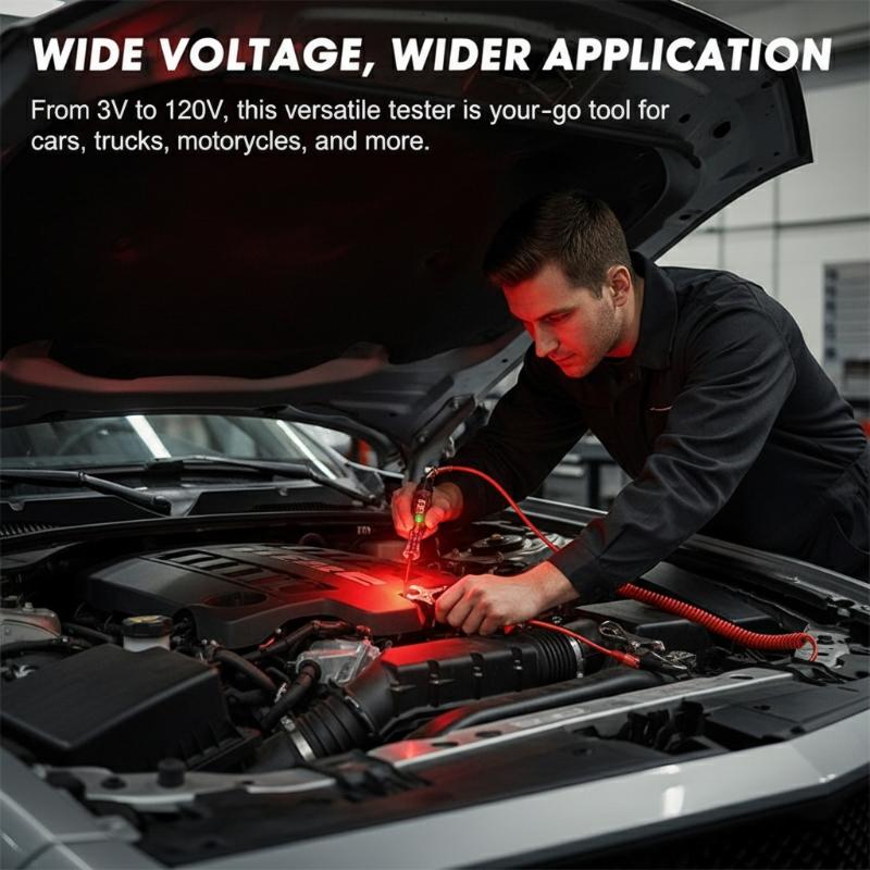 ปากกาทดสอบแรงดันไฟฟ้า 3V 120V  - Tools In Electrical Workshop บทวิจารณ์และราคา