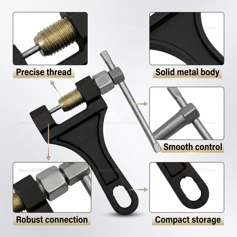 เครื่องมือถอดโซ่รถจักรยานยนต์อ - Tools For Motorcycle Workshop บทวิจารณ์และราคา