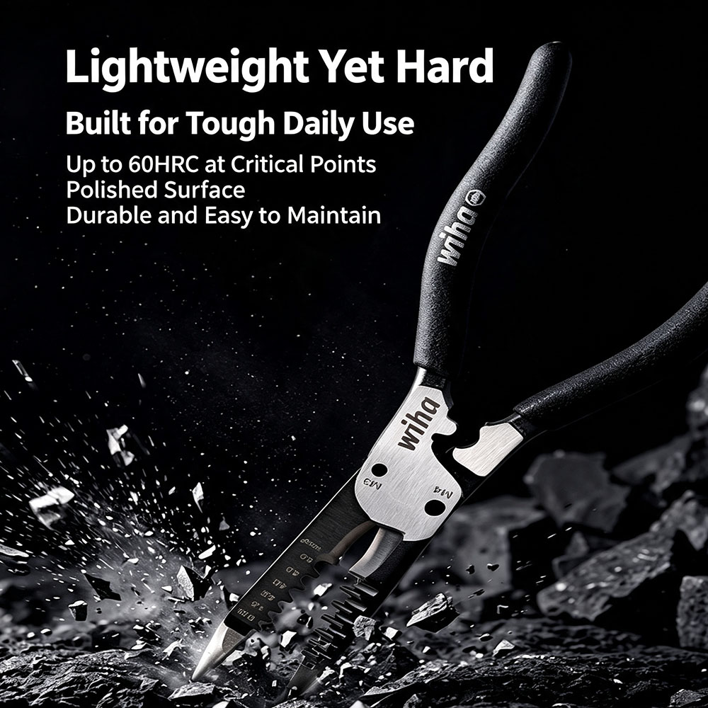 Wiha 46811 คีมปากแหลมอเนกประสง - Tools Vn บทวิจารณ์และราคา