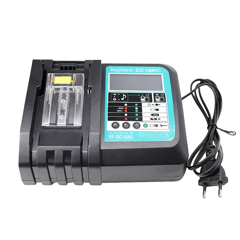 DC18RC แบตเตอรี่ลิเธียมไอออน 3 - Makita Drill Hp1640 บทวิจารณ์และราคา